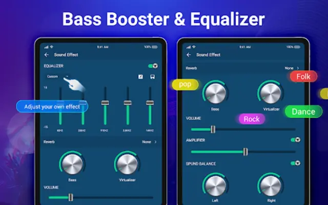 MP3 Player & EQ android App screenshot 0